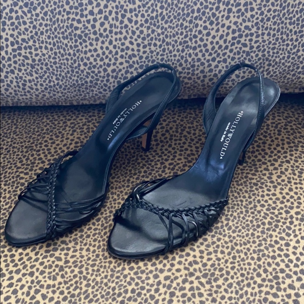 Black Hollywould Sandals